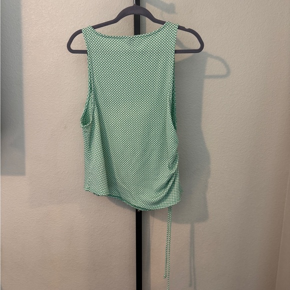 Wild Fable Light Green Patterned Tank Top and Skort Set - Picture 4 of 8